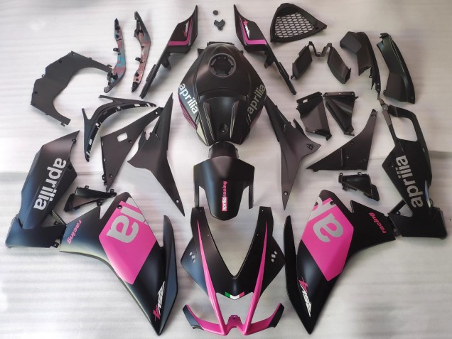 2012-2018 Pink Matte Black Aprilia RS4 50 125 Motorcycle Fairings UK Stores