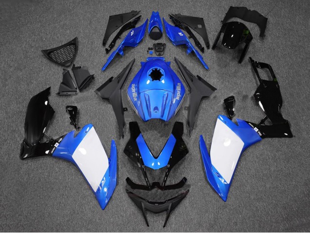 2012-2018 Blue White Glossy Black Aprilia RS4 50 125 Motorcycle Fairings UK Stores