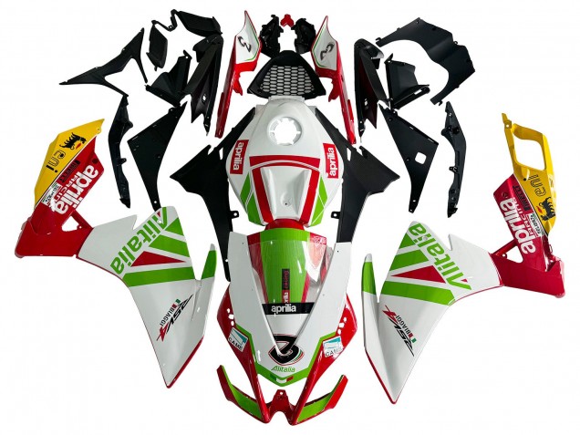 2012-2018 White Red Green Yellow Alitalia Aprilia RS4 50 125 Motorcycle Fairing UK Stores