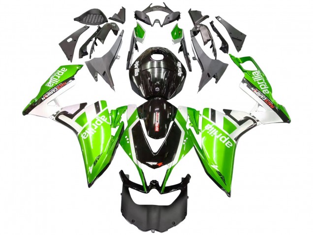 2012-2018 White Green Glossy Black Aprilia RS4 50 125 Motorcycle Fairings UK Stores