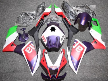 2012-2018 White Green Red Purple Aprilia RS4 50 125 Motorcycle Fairings UK Stores