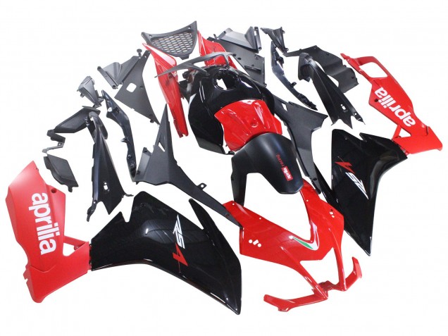 2012-2018 Red Glossy Black Aprilia RS4 50 125 Motorcycle Fairings UK Stores