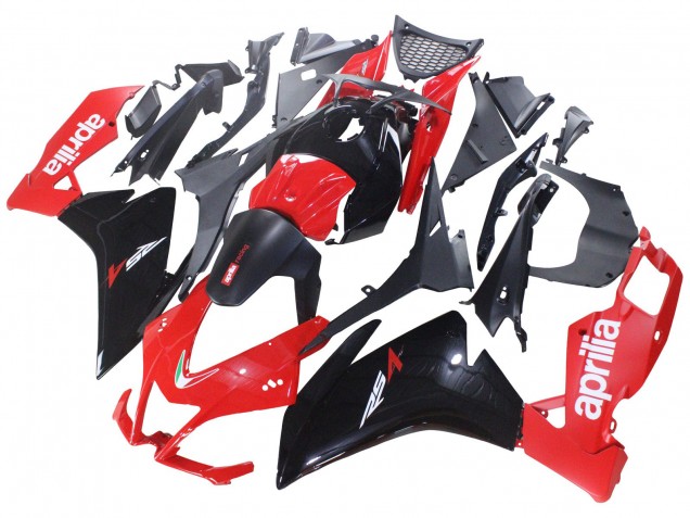 2012-2018 Red Glossy Black Aprilia RS4 50 125 Motorcycle Fairings UK Stores