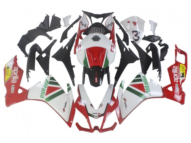2012-2018 White Red Green Yellow Alitalia Aprilia RS4 50 125 Motorcycle Fairing Kits UK Stores