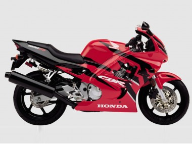 1997-1998 Red Glossy Black Honda CBR600 F3 Motorcycle Fairing UK Stores