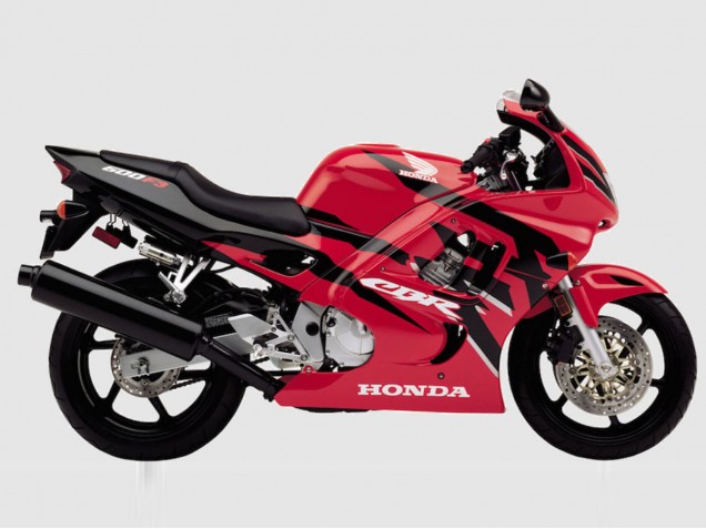 1997-1998 Red Glossy Black Honda CBR600 F3 Motorcycle Fairing UK Stores