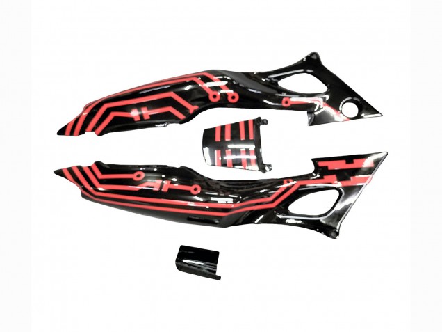 1997-1998 Red Glossy Black Honda CBR600 F3 Motorcycle Fairing Kits UK Stores