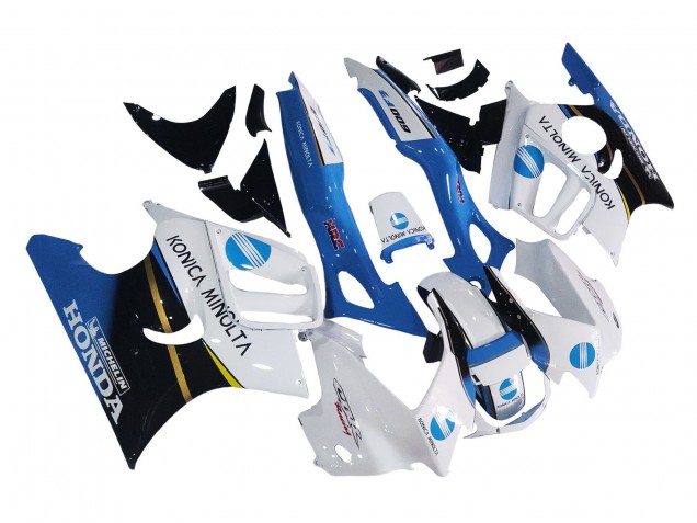 1997-1998 White Blue Glossy Black Honda CBR600 F3 Motorcycle Fairings UK Stores