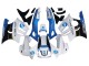 1997-1998 White Blue Glossy Black Honda CBR600 F3 Motorcycle Fairings UK Stores