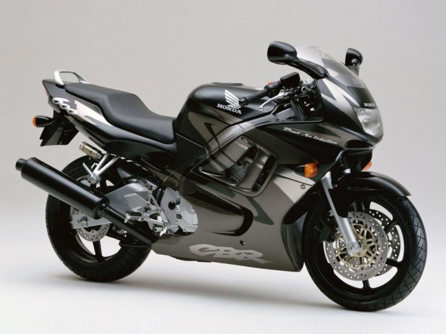 1997-1998 Grey Matte Black Honda CBR600 F3 Motorcycle Fairings UK Stores