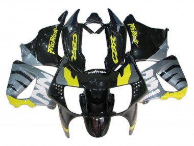 1998-1999 Silver Yellow Glossy Black Fireblade Honda CBR900RR 919 Motorcycle Fairings UK Stores