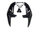 1998-1999 Glossy Black White Decals Honda CBR900RR 919 Motorcycle Fairings UK Stores