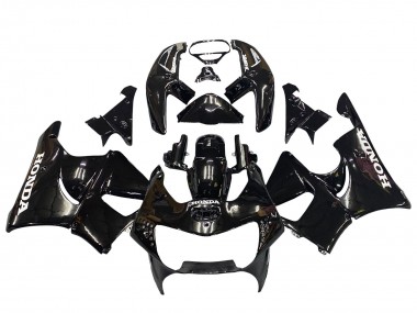 1998-1999 Glossy Black White Decals Honda CBR900RR 919 Motorcycle Fairings UK Stores