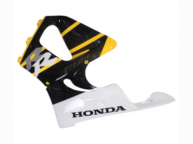 1998-1999 White Yellow Glossy Black Honda CBR900RR 919 Motorcycle Fairings UK Stores