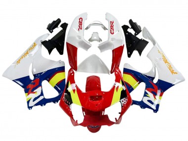 1998-1999 White Red Yellow Blue Honda CBR900RR 919 Motorcycle Fairings UK Stores