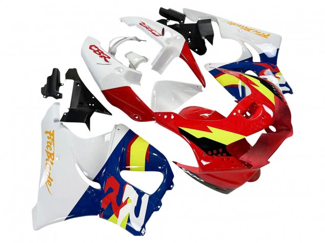 1998-1999 White Red Yellow Blue Honda CBR900RR 919 Motorcycle Fairings UK Stores