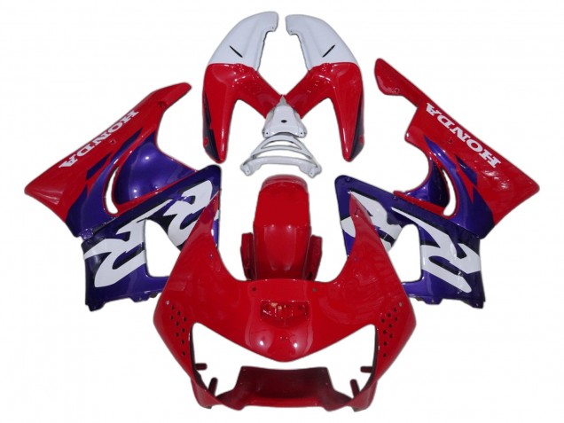 1998-1999 White Red Blue Honda CBR900RR 919 Motorcycle Fairing UK Stores