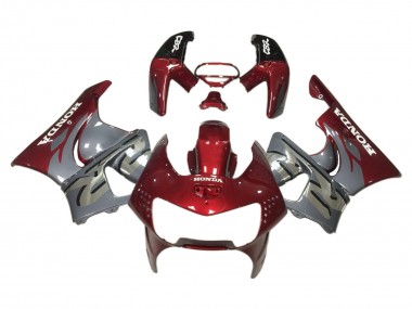 1998-1999 Dark Red Grey Honda CBR900RR 919 Motorcycle Fairings UK Stores