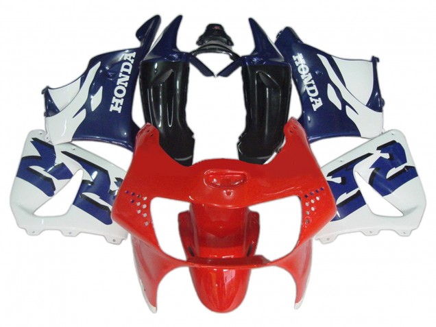 1998-1999 White Red Blue Honda CBR900RR 919 Motorcycle Fairings UK Stores