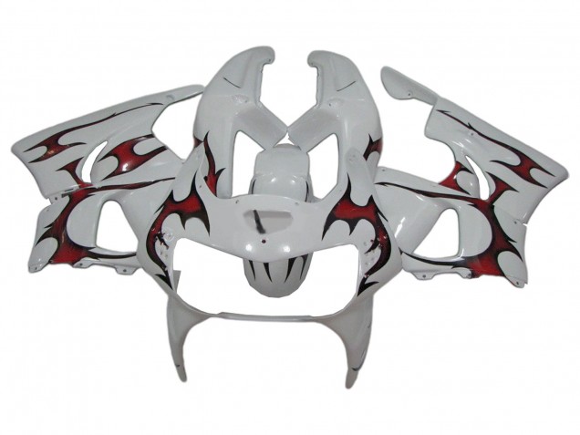 1998-1999 White Red Honda CBR900RR 919 Motorcycle Fairings UK Stores