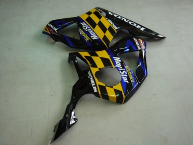 2002-2003 Blue Yellow Glossy Black Telefonica MoviStar Castrol Honda CBR900RR 954 Motorcycle Fairings UK Stores