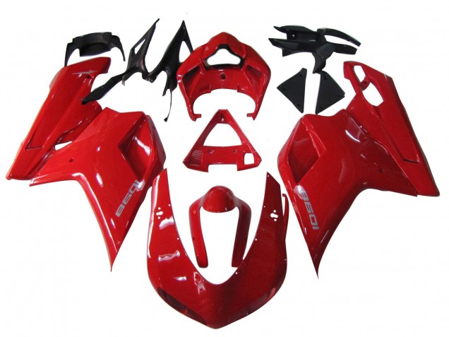 2007-2014 Red Ducati 1098 Motorcycle Fairing UK Stores