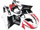 2007-2014 White Red Glossy Black Ducati 848/1098/1198 Motorcycle Fairings UK Stores
