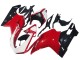 2007-2014 White Red Glossy Black Ducati 1098 Motorcycle Fairings UK Stores