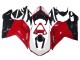2007-2014 White Red Glossy Black Ducati 1098 Motorcycle Fairings UK Stores