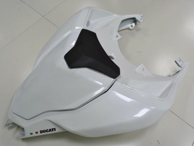2007-2014 White Matte Black Ducati 848 Motorcycle Fairings UK Stores