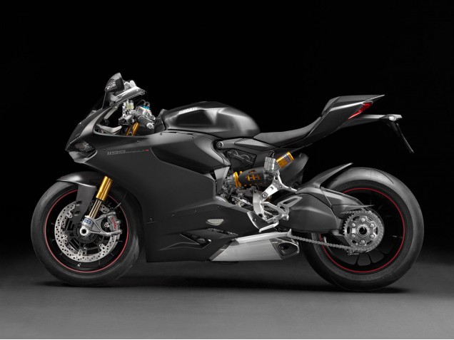 2011-2014 Matte Black Ducati 1199 Motorcycle Fairings UK Stores