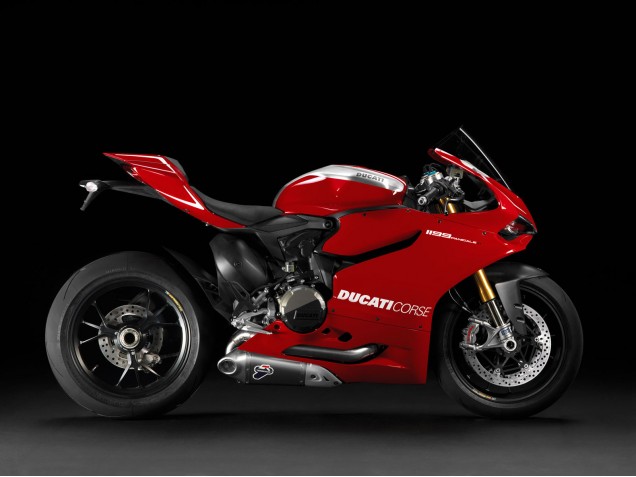 2011-2014 Red Ducati 1199 Motorcycle Fairing UK Stores