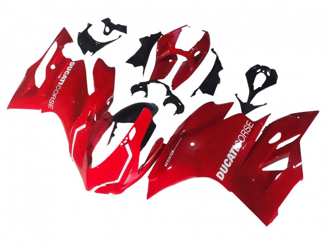 2011-2014 Red Ducati 1199 Motorcycle Fairing UK Stores