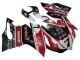 2011-2014 White Red Glossy Black Aruba.it 7 Ducati Panigale 899/1199 Motorcycle Fairings UK Stores