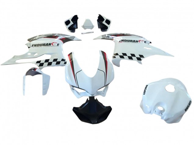 2015-2020 White Red Black Ducati 959/1299 Motorcycle Fairings UK Stores