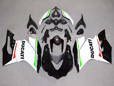 2015-2020 White Red Green Glossy Black Ducati 1299 Motorcycle Fairings UK Stores