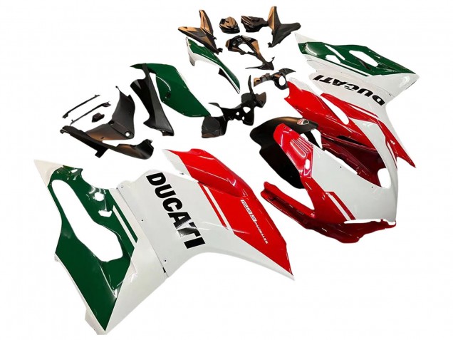 2015-2020 White Red Green Matte Black Ducati 1299 Motorcycle Fairings UK Stores
