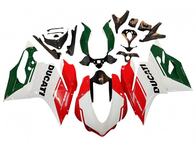 2015-2020 White Red Green Matte Black Ducati 1299 Motorcycle Fairings UK Stores