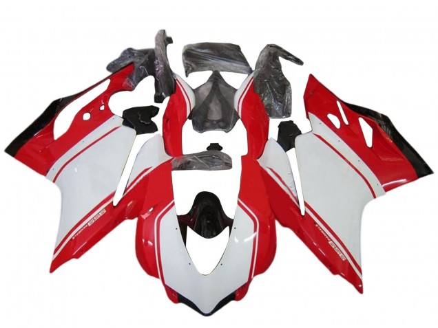 2015-2020 White Red Glossy Black Ducati 959 Motorcycle Fairing Kits UK Stores