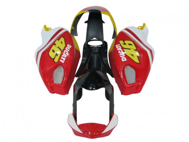 2008-2012 White Red Glossy Black Yellow 46 Ducati Monster 696 796 1100 1100S Motorcycle Fairings UK Stores