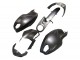 2008-2012 Matte Black Ducati Monster 696 796 1100 1100S Motorcycle Fairing UK Stores