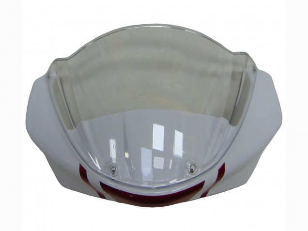 2008-2012 White Red Glossy Black Ducati Monster 696 796 1100 1100S Motorcycle Fairings UK Stores