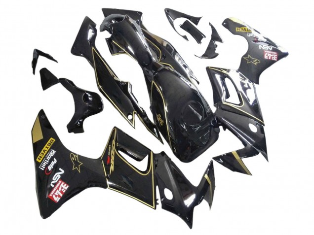 2002-2006 Glossy Black Gold Honda CBR125R Motorcycle Fairings UK Stores
