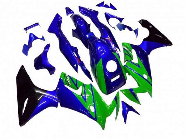 2002-2006 Blue Green Glossy Black Honda CBR125R Motorcycle Fairings UK Stores