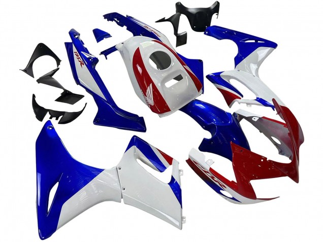 2002-2006 White Blue Red Honda CBR125R Motorcycle Fairings UK Stores
