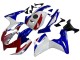 2002-2006 White Blue Red Honda CBR125R Motorcycle Fairings UK Stores