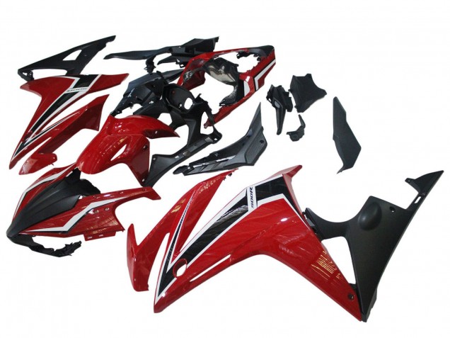 2016-2018 Red White Matte Black Honda CBR500R Motorcycle Fairings UK Stores