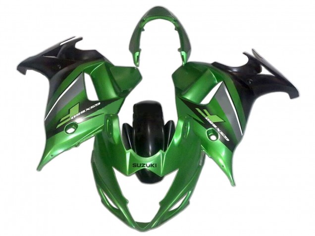 2008-2013 Green Black Suzuki GSX650F Motorcycle Fairings UK Stores
