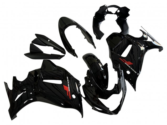 2008-2013 Glossy Black Suzuki GSX650F Motorcycle Fairings UK Stores