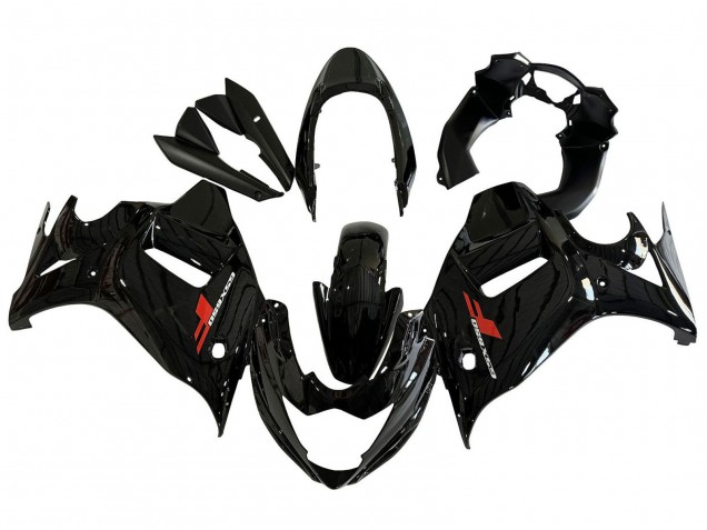 2008-2013 Glossy Black Suzuki GSX650F Motorcycle Fairings UK Stores